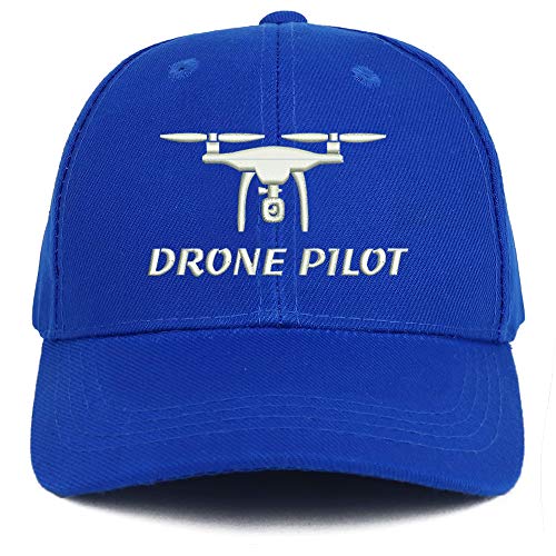 Trendy Apparel Shop Drone Pilot Embroidered Youth Size Kids Structured Baseball Cap