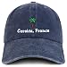 Trendy Apparel Shop Corsica France with Palm Tree Embroidered Pigment Dyed Cotton Baseball Cap