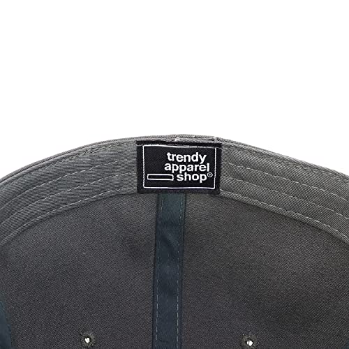 Trendy Apparel Shop XXL Oversize 6 Panel Cotton Fitted Cap