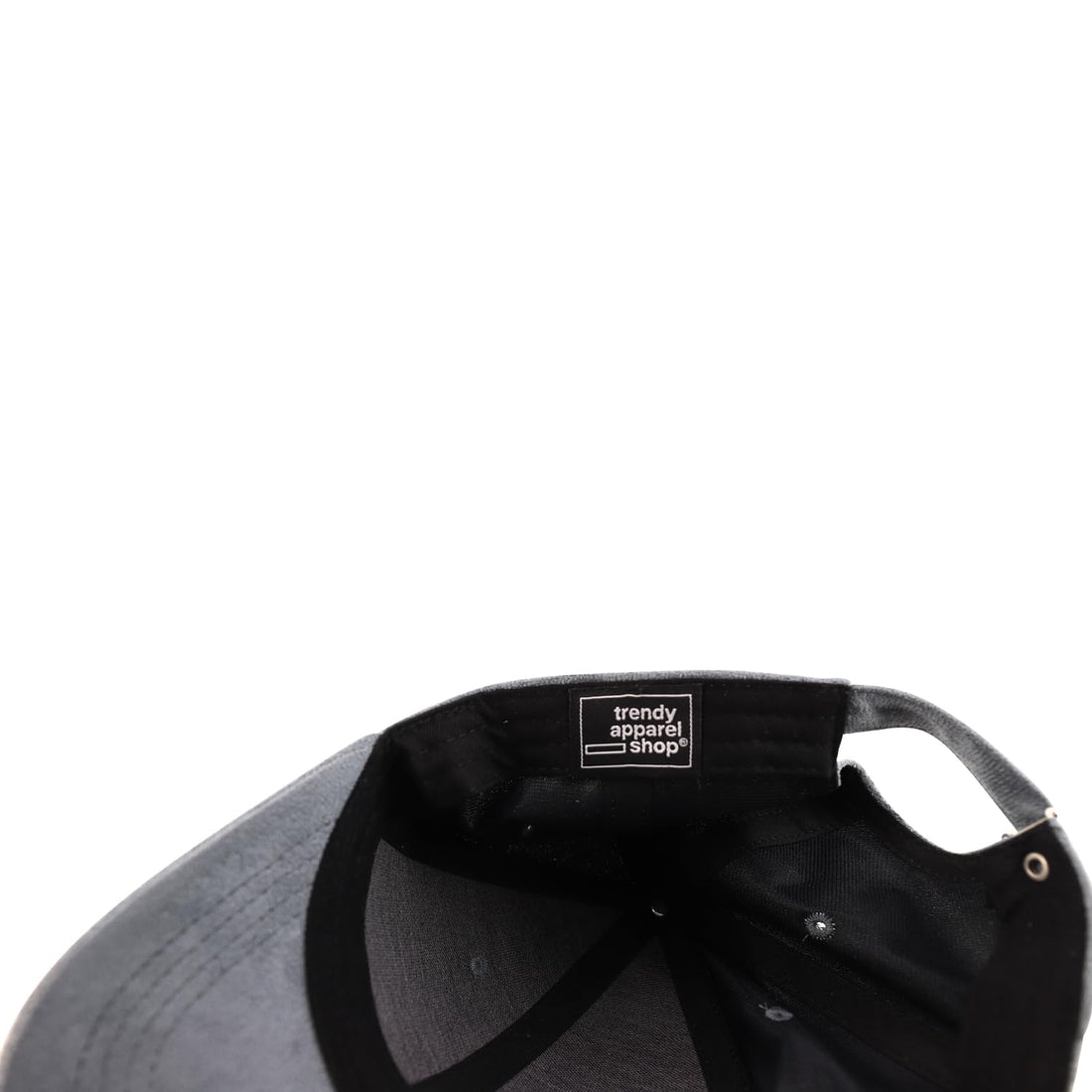 Trendy Apparel Shop Plain Faux Suede Leather Adjustable Structured Baseball Cap