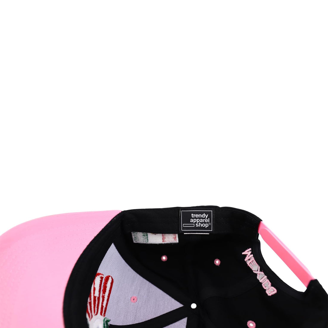 Trendy Apparel Shop XXL Hecho En Mexico Eagle 3D Embroidered Structured Baseball Cap