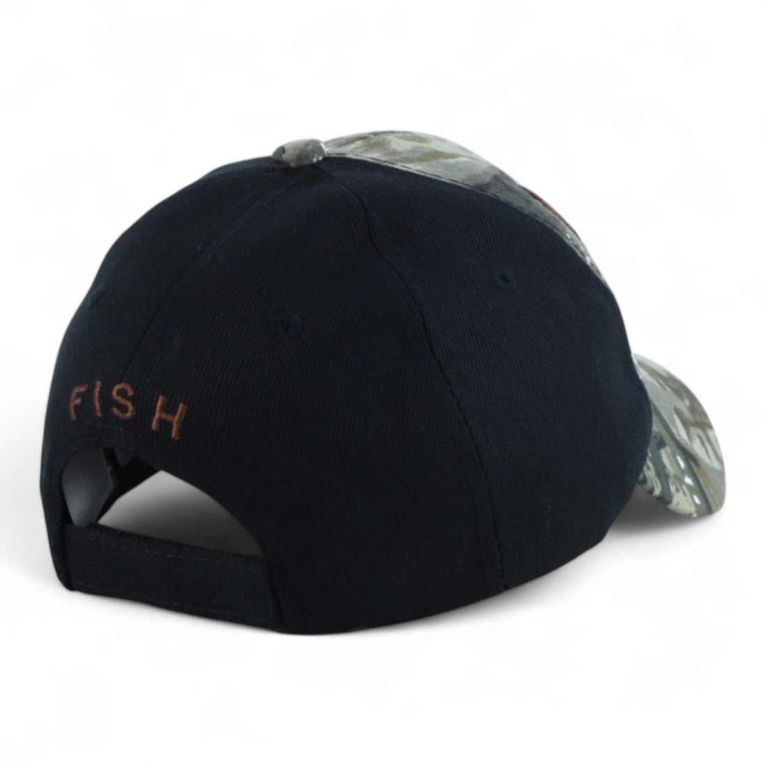 Trendy Apparel Shop 6 Panel Structured Fishing Embroidered Ball Cap