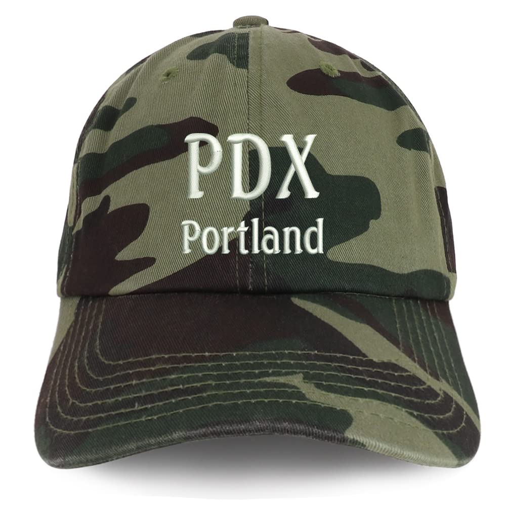 Trendy Apparel Shop PDX Portland Low Profile Soft Cotton Baseball Cap