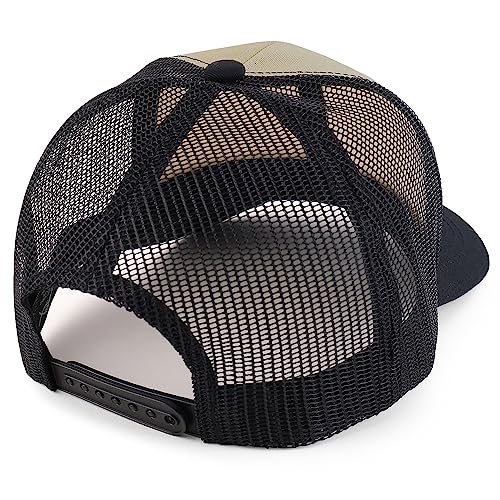 Trendy Apparel Shop Uranus Embroidered Patch Structured 6 Panel Mesh Back Trucker Cap