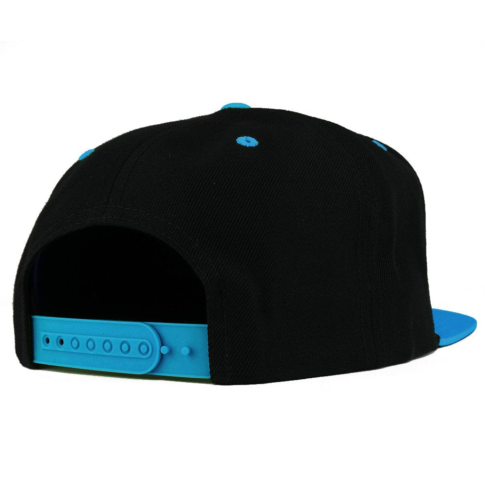 Trendy Apparel Shop Boxer Embroidered Premium 2-Tone Flat Bill Snapback Cap