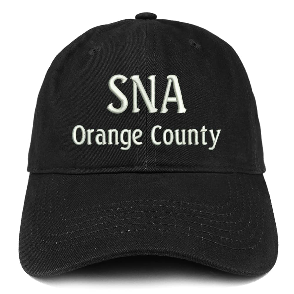 Trendy Apparel Shop SNA Orange County Low Profile Soft Cotton Baseball Cap
