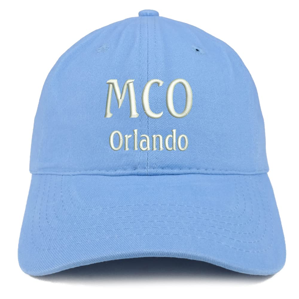 Trendy Apparel Shop MCO Orlando Low Profile Soft Cotton Baseball Cap