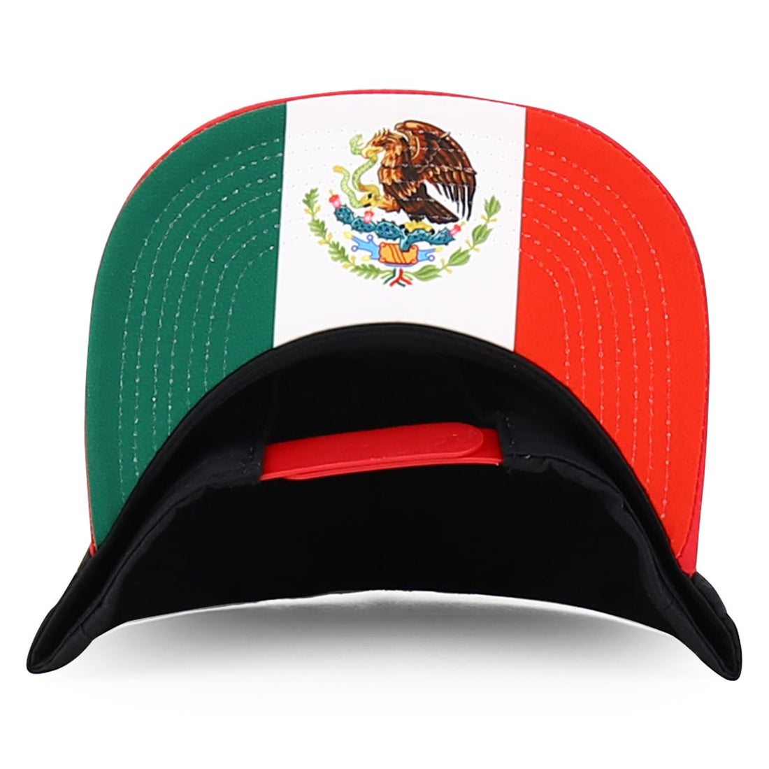 Trendy Apparel Shop Mexico Guadalupe Embroidered Flat Bill Snapback Cap