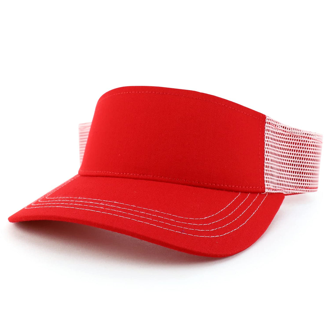 PB-VISOR-MESH-RED-WHT