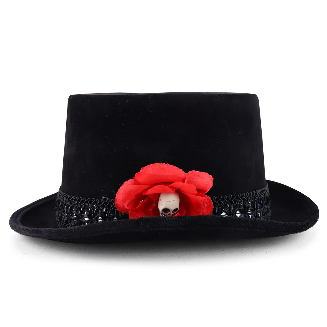 Trendy Apparel Shop Halloween Dia de Los Muertos Themed Costume Top Hat