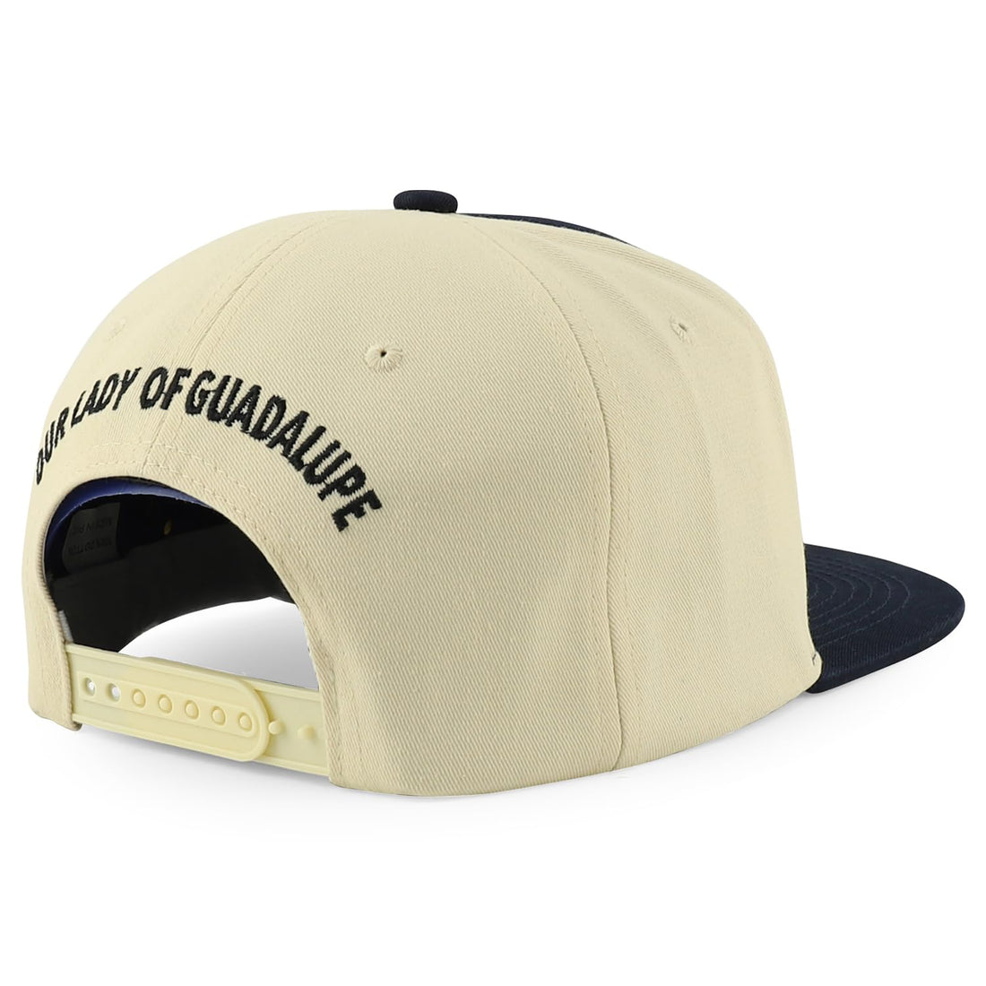 Trendy Apparel Shop Mexico Guadalupe Embroidered Flat Bill Snapback Cap