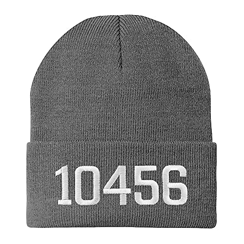 Trendy Apparel Shop 10456 Bronx NY Old English Embroidered Long Cuff Beanie