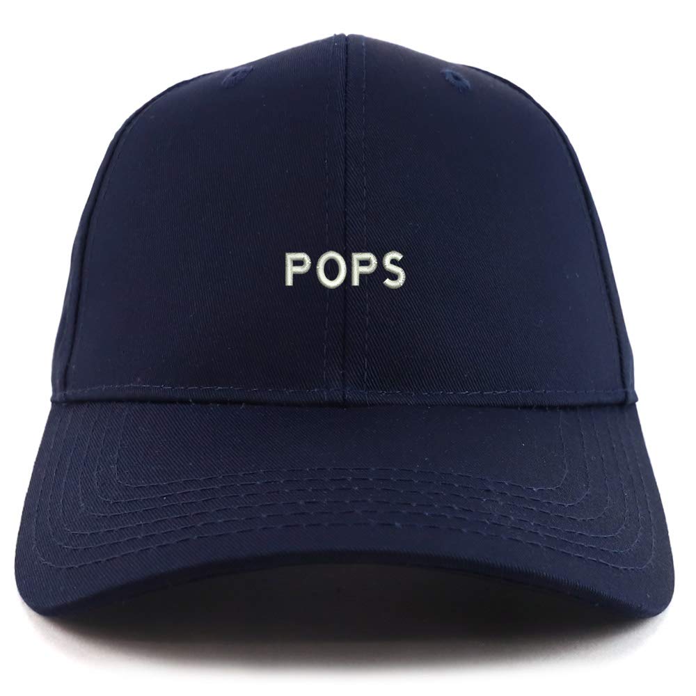 Trendy Apparel Shop Pops Embroidered Sturctured Baseball Cap