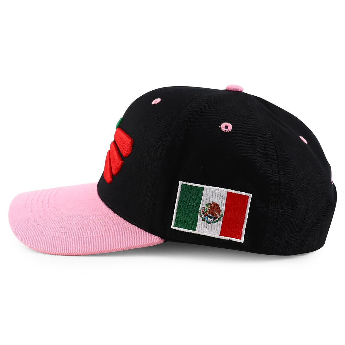 Trendy Apparel Shop XXL Hecho En Mexico Eagle 3D Embroidered Structured Baseball Cap