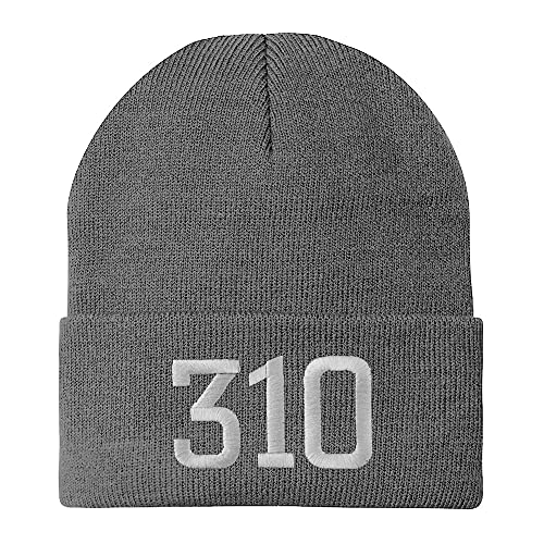 Trendy Apparel Shop Inglewood 310 Old English Embroidered Long Cuff Beanie