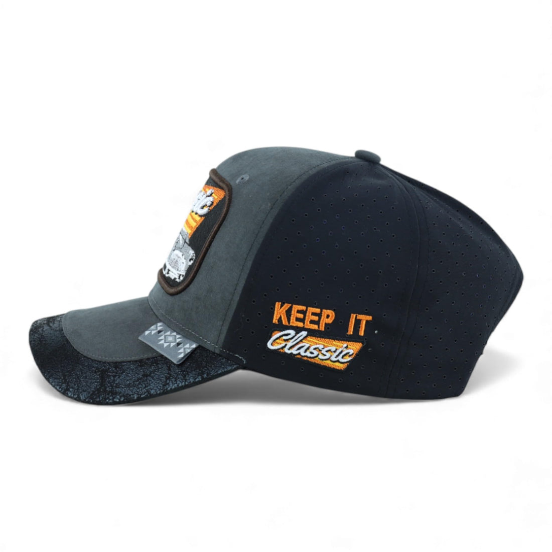 Trendy Apparel Shop Classic Car Embroidered Mesh Back Baseball Cap