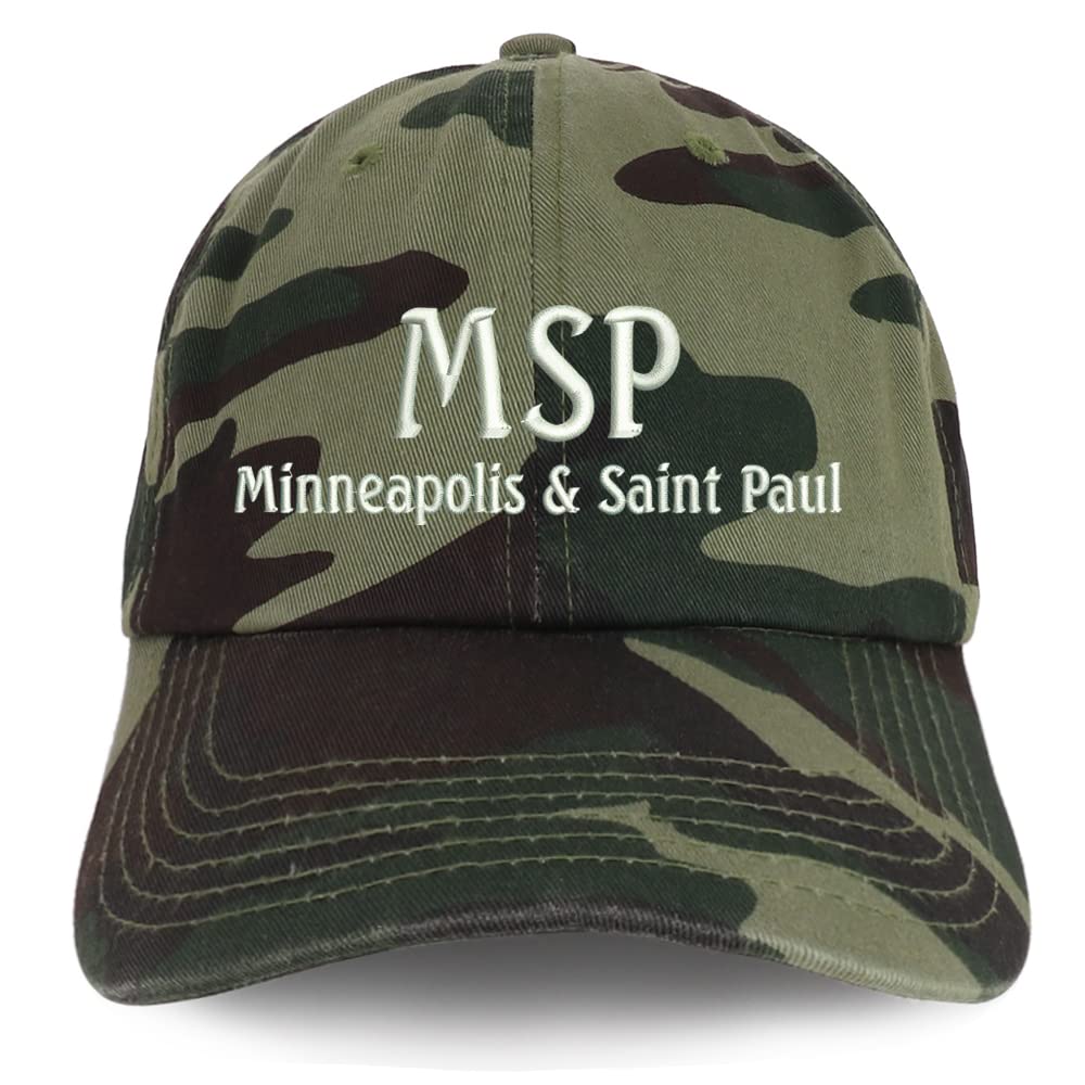 Trendy Apparel Shop MSP Minneapolis and Saint Paul Low Profile Soft Cotton Baseball Cap