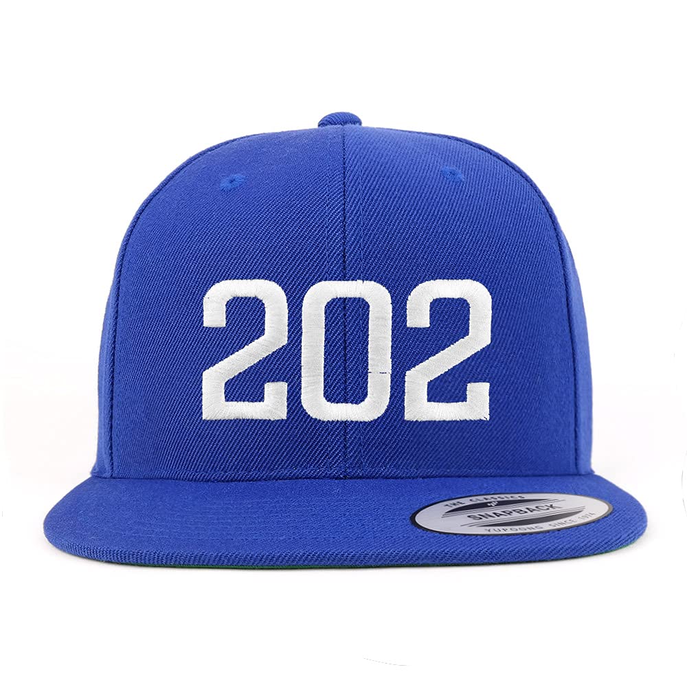 Trendy Apparel Shop Washington DC 202 Old English Embroidered Flatbill Snapback