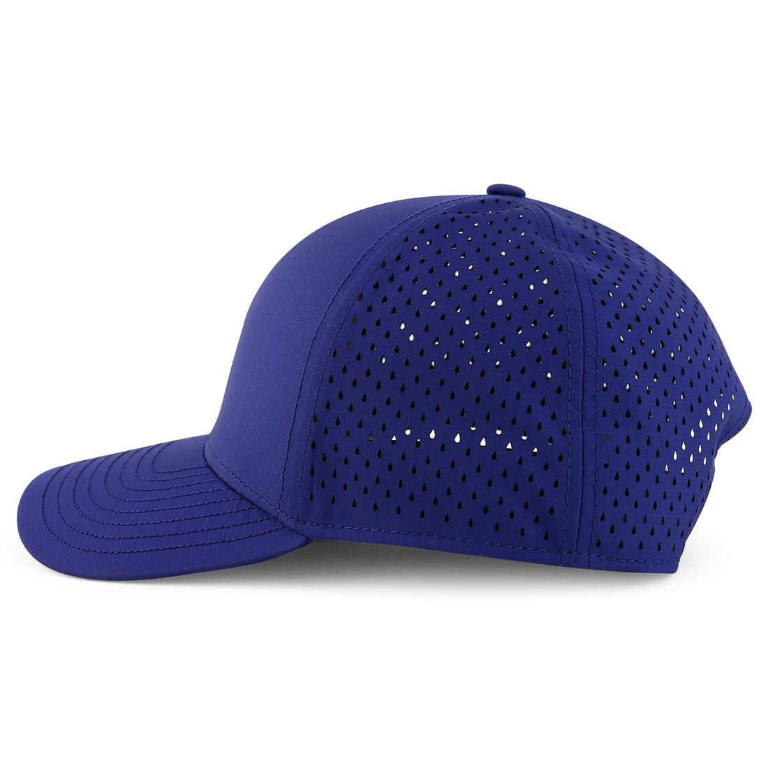 Trendy Apparel Shop Oversize XXL Laser Cut Holes Back Performance Snapback Ball Cap