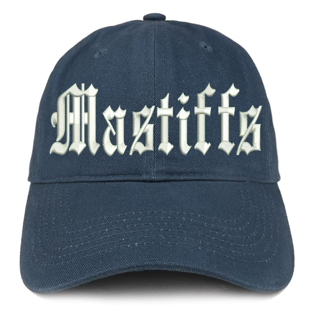 Trendy Apparel Shop Old English Mastiffs Low Profile Soft Cotton Baseball Cap