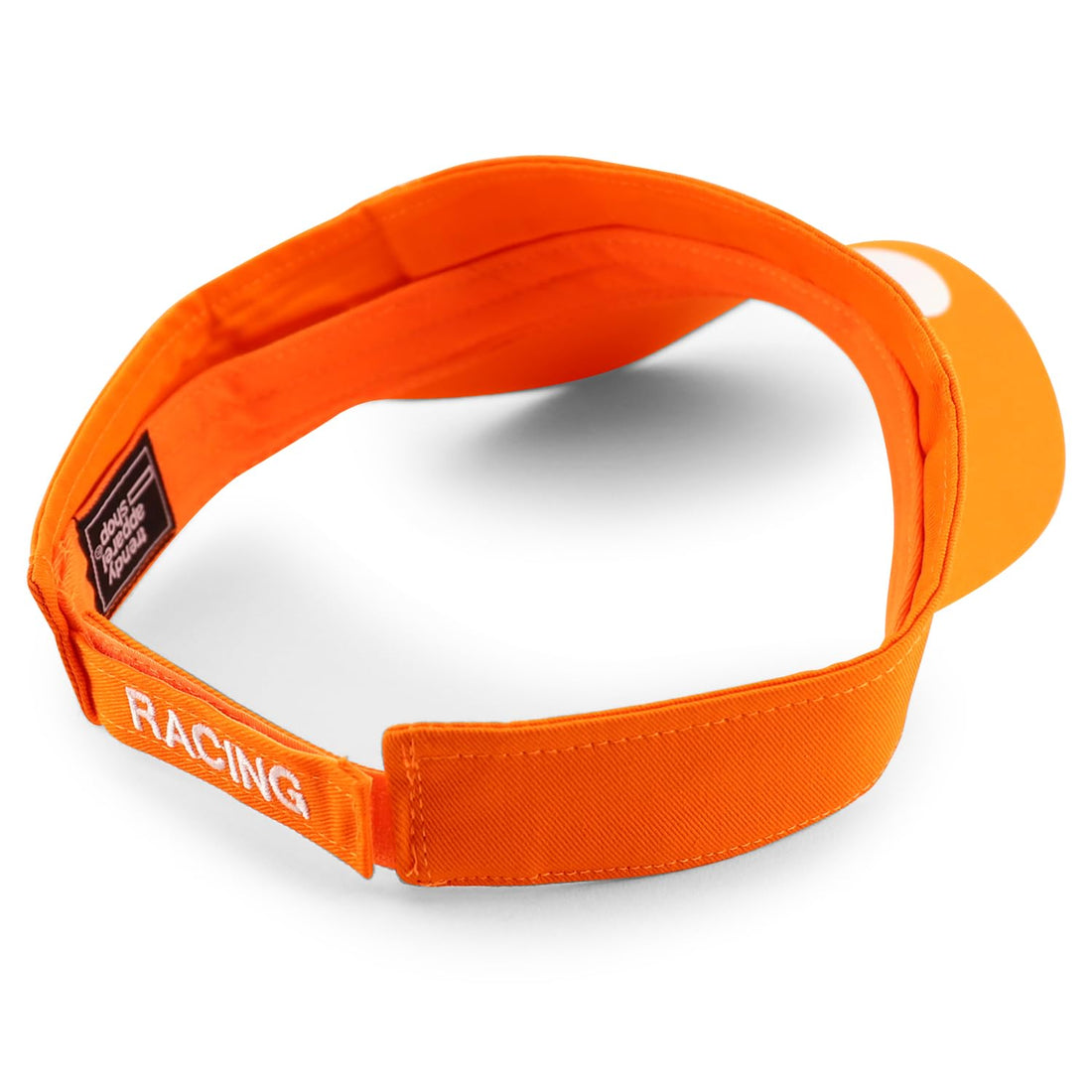 Trendy Apparel Shop Racing 3D Embroidered Flame Car Race Flag Visor Cap