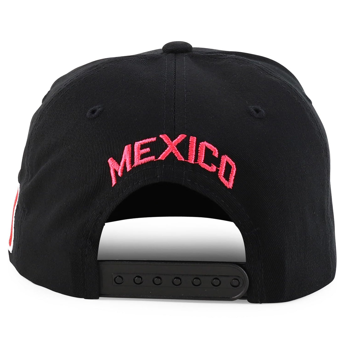 Hecho En Mexico Eagle 3D Embroidered Flat Bill Snapback Cap