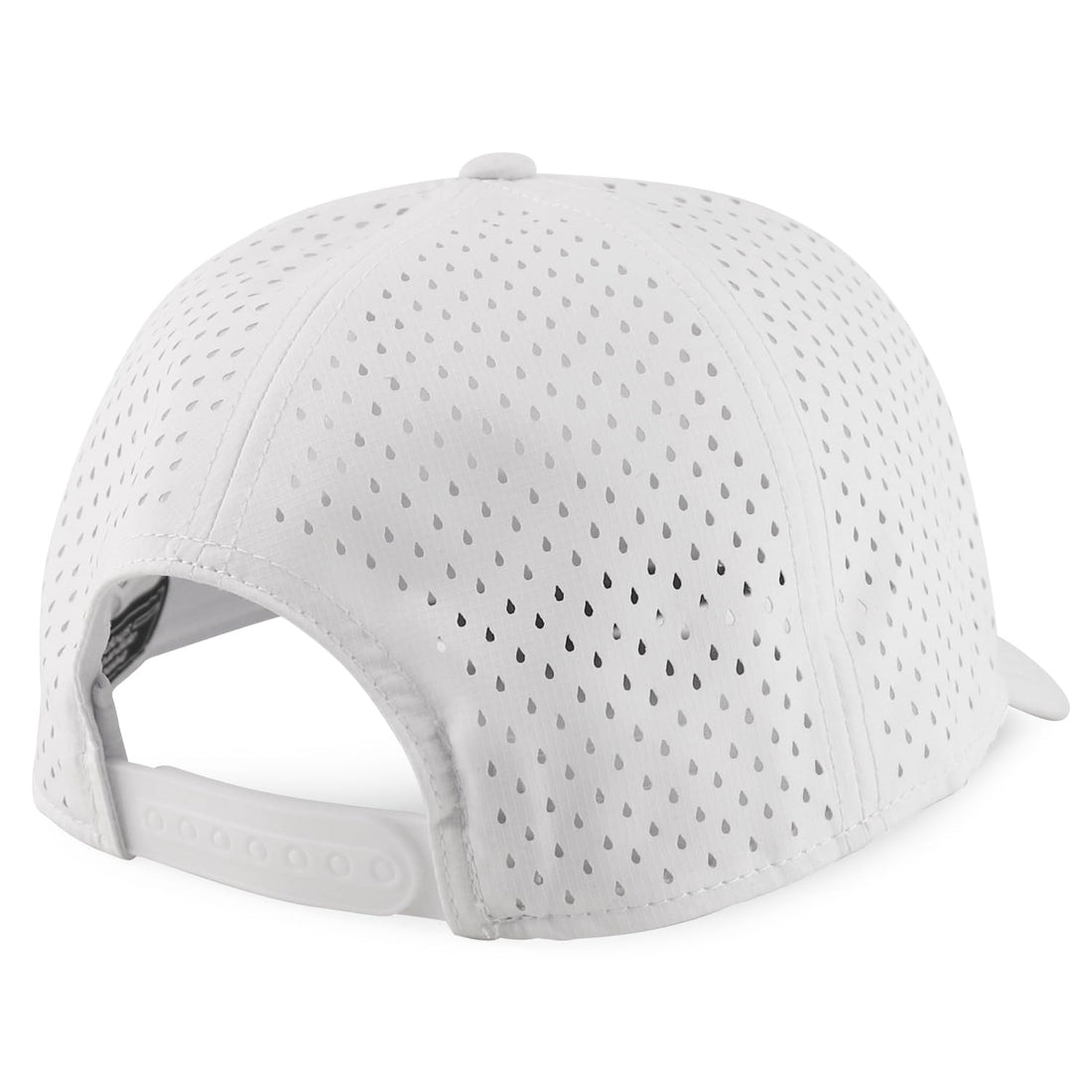 Trendy Apparel Shop Oversize XXL Laser Cut Holes Back Performance Snapback Ball Cap