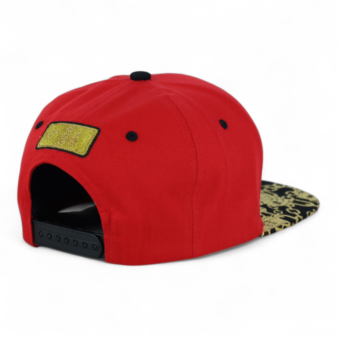 Trendy Apaprel Shop 5 Panel Bear Money Design Embroidered Flatbill Snapback Cap