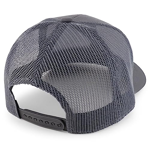 Trendy Apparel Shop Jewish Star of David Symbol Embroidered Mesh Trucker Baseball Cap
