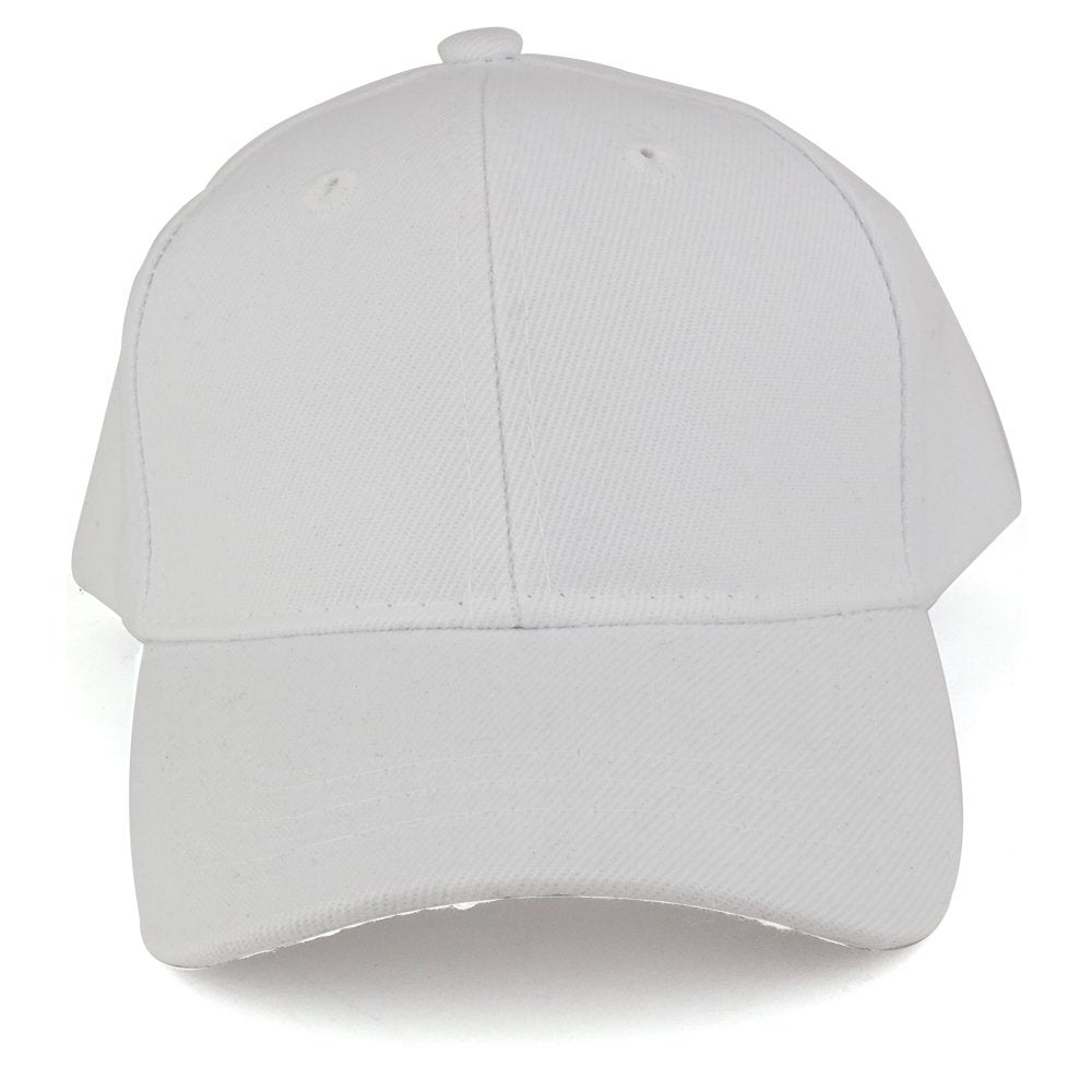 Trendy Apparel Shop Plain Infants Size Structured Adjustable Baseball Cap