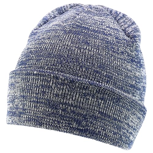 Trendy Apparel Shop Thick Acrylic Marled Long Beanie