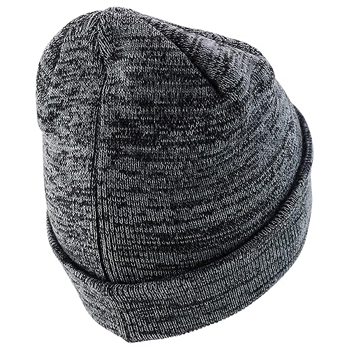 Trendy Apparel Shop Thick Acrylic Marled Long Beanie