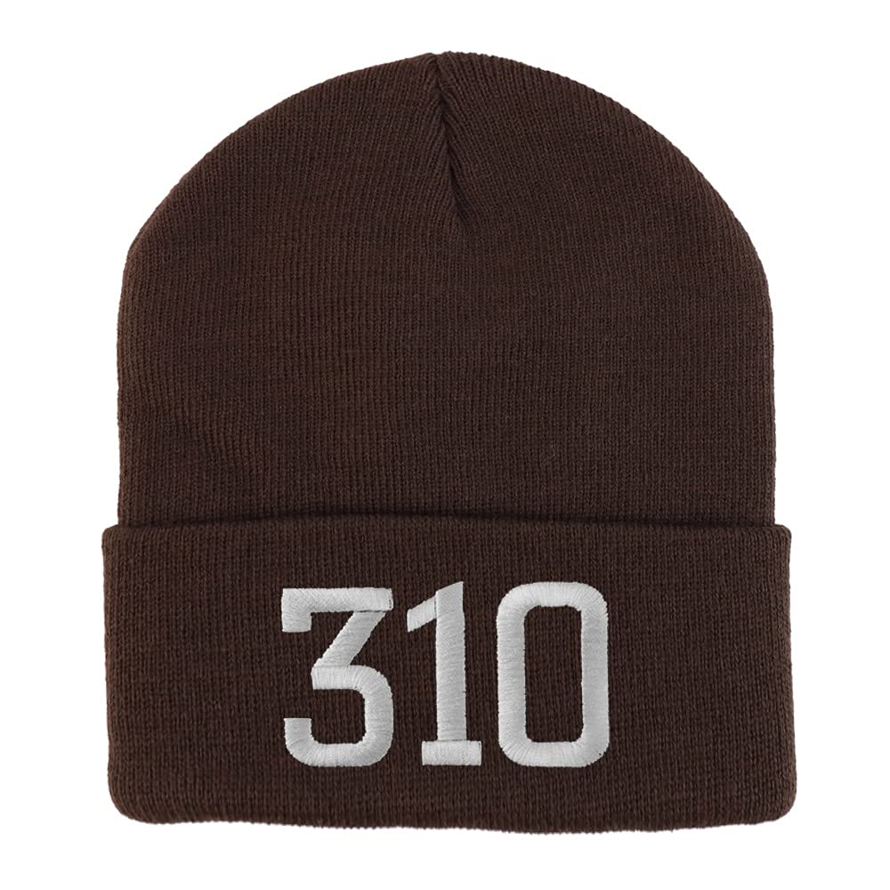 Trendy Apparel Shop Inglewood 310 Old English Embroidered Long Cuff Beanie
