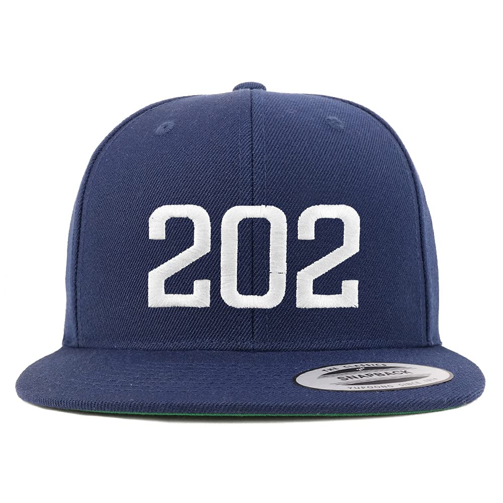 Trendy Apparel Shop Washington DC 202 Old English Embroidered Flatbill Snapback