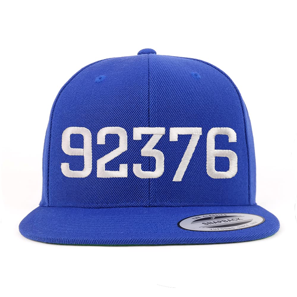 Trendy Apparel Shop 92376 Rialto CA Old English Embroidered Flatbill Snapback