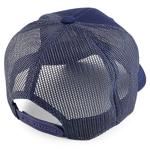 Trendy Apparel Shop Rooster Patch Embroidered Mesh Snapback Baseball Cap