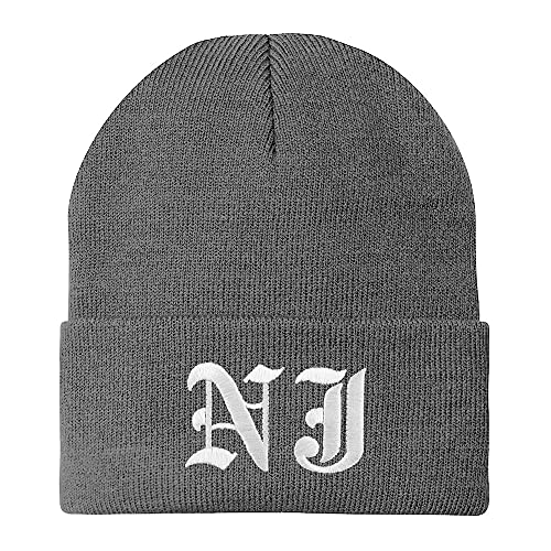 Trendy Apparel Shop South Carolina SC Old English Embroidered Long Cuff Beanie