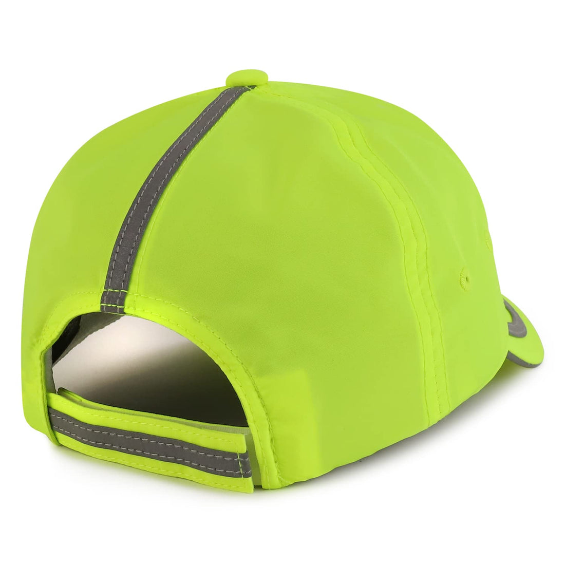 Trendy Apparel Shop Reflective Stripes High Enhanced Visibility Unstructured Safety Cap