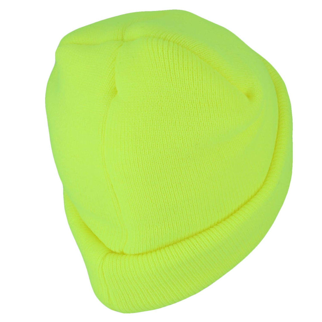 Trendy Apparel Shop Heavy Duty USA Flag Solid Cuffed Beanie with Thinsulate