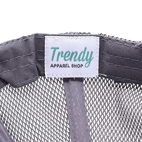 Trendy Apparel Shop Infant Size Structured Adjustable Trucker Mesh Baseball Cap