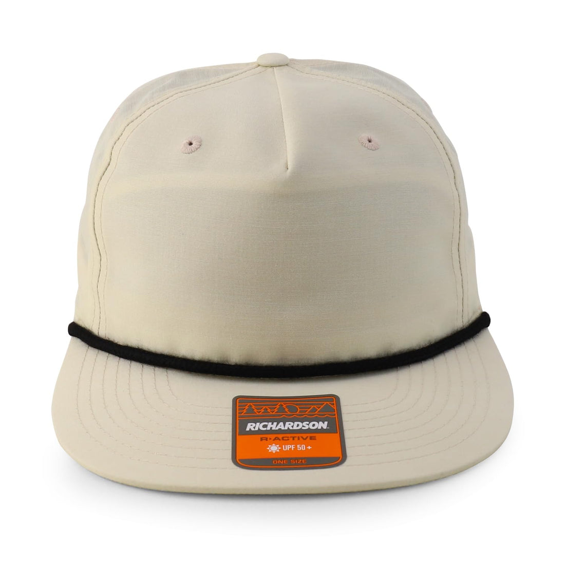 Trendy Apparel Shop UPF 50 Unstructured 5 Panel Flatbill Golf Snapback Cap