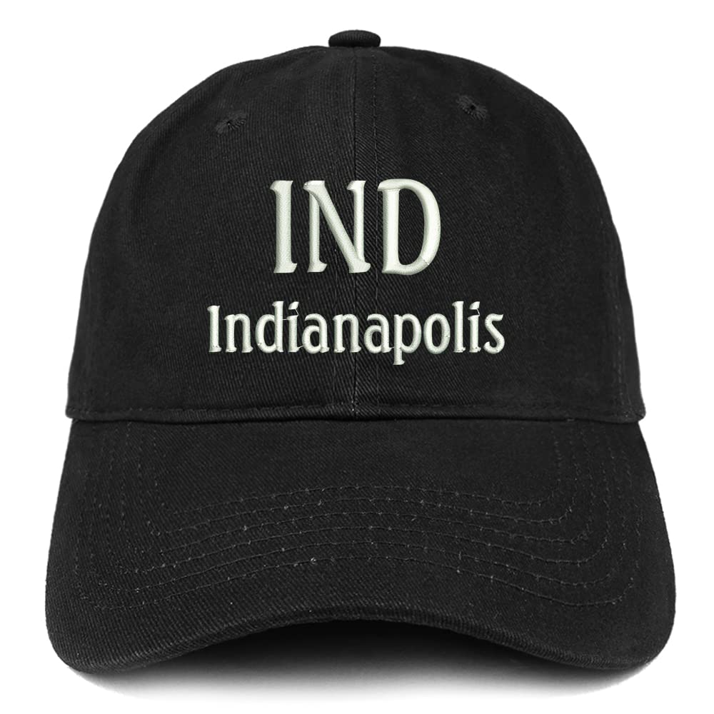 Trendy Apparel Shop IND Indianapolis Low Profile Soft Cotton Baseball Cap
