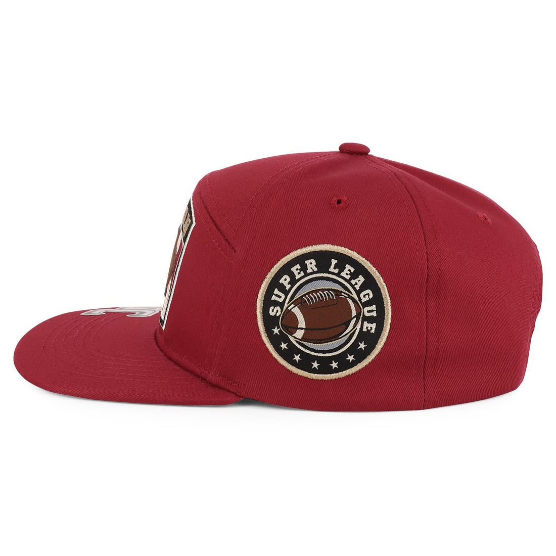 Trendy Apparel Shop Super League Champion Embroidered Flatbill Snapback Cap