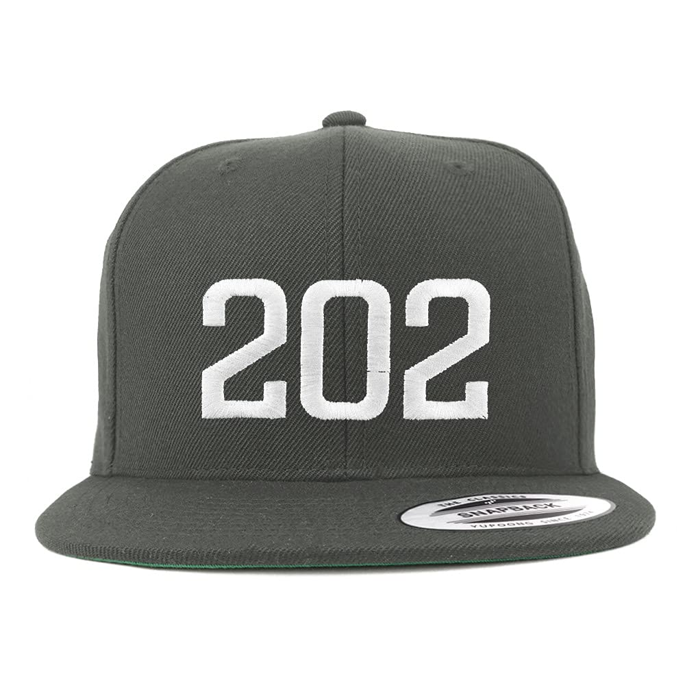 Trendy Apparel Shop Washington DC 202 Old English Embroidered Flatbill Snapback
