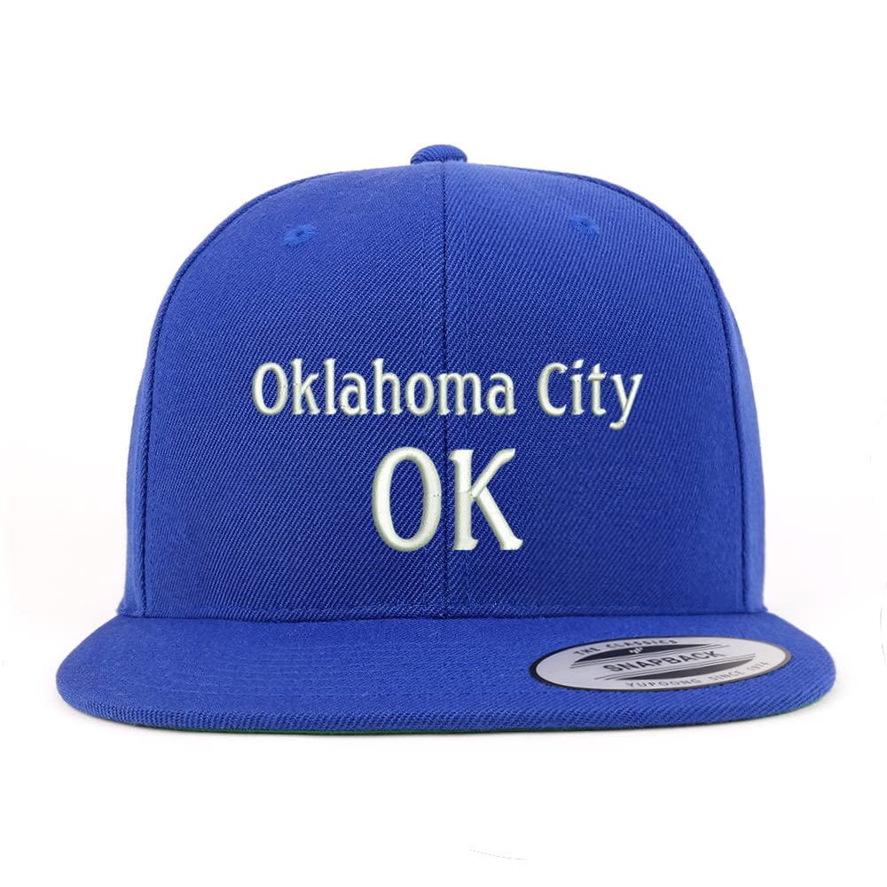 Trendy Apparel Shop Oklahoma City OK Embroidered Flatbill Snapback
