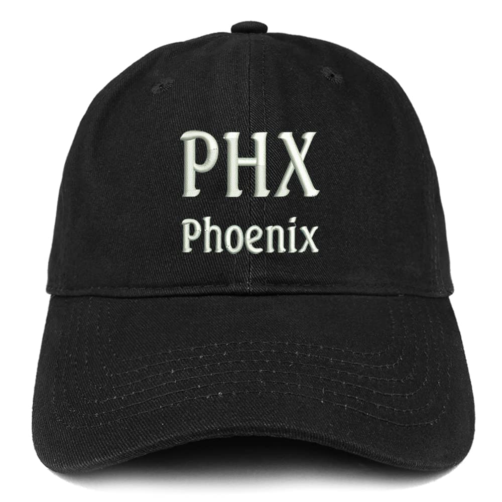 Trendy Apparel Shop PHX Pheonix Low Profile Soft Cotton Baseball Cap