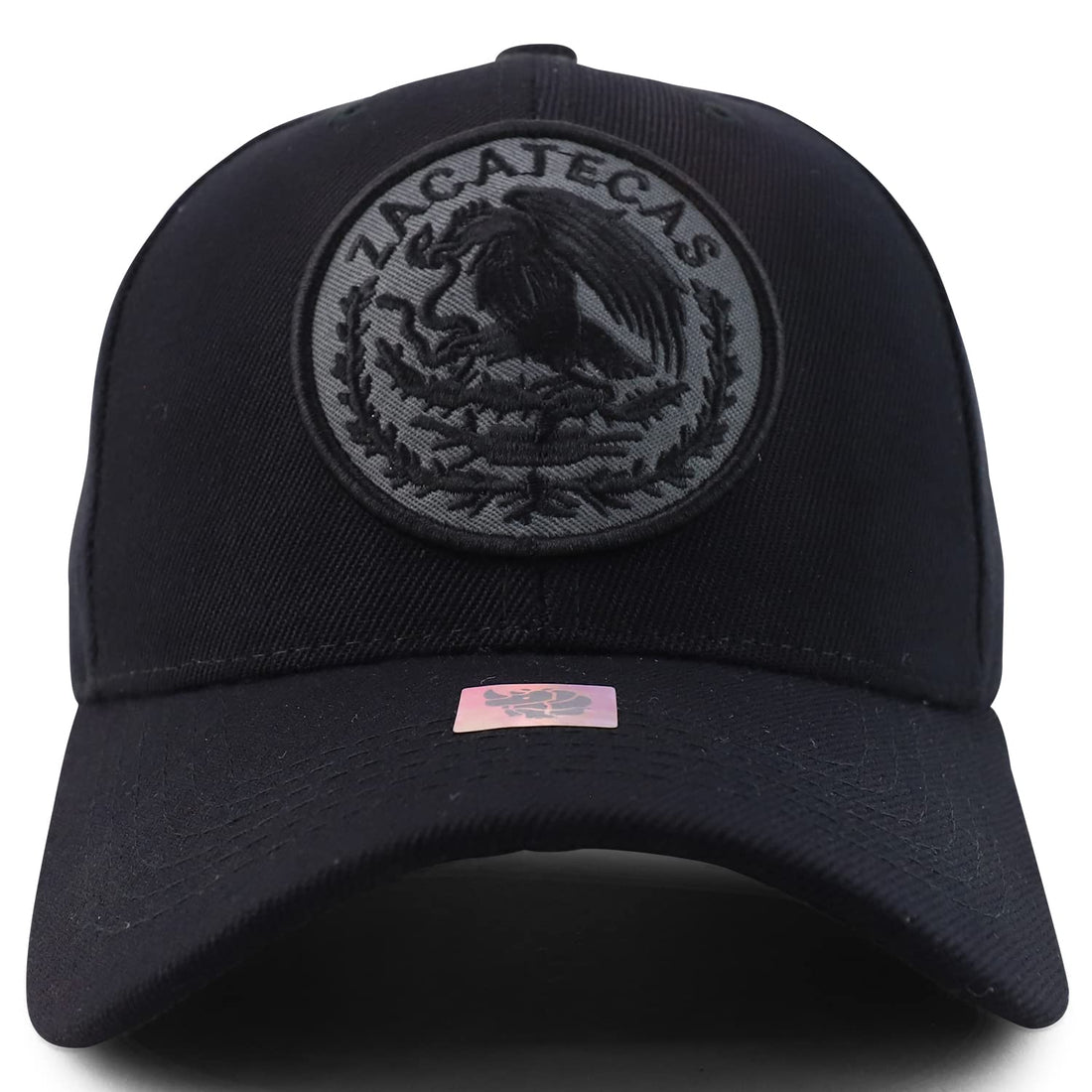 Trendy Apparel Shop Cities of Mexico Circular Logo Embroidered Structured Baseball Cap