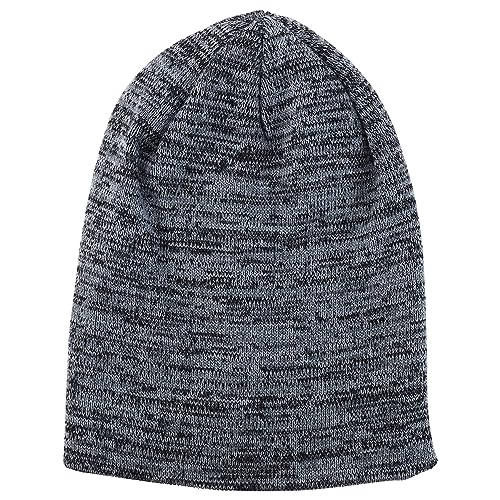 Trendy Apparel Shop Thick Acrylic Marled Long Beanie