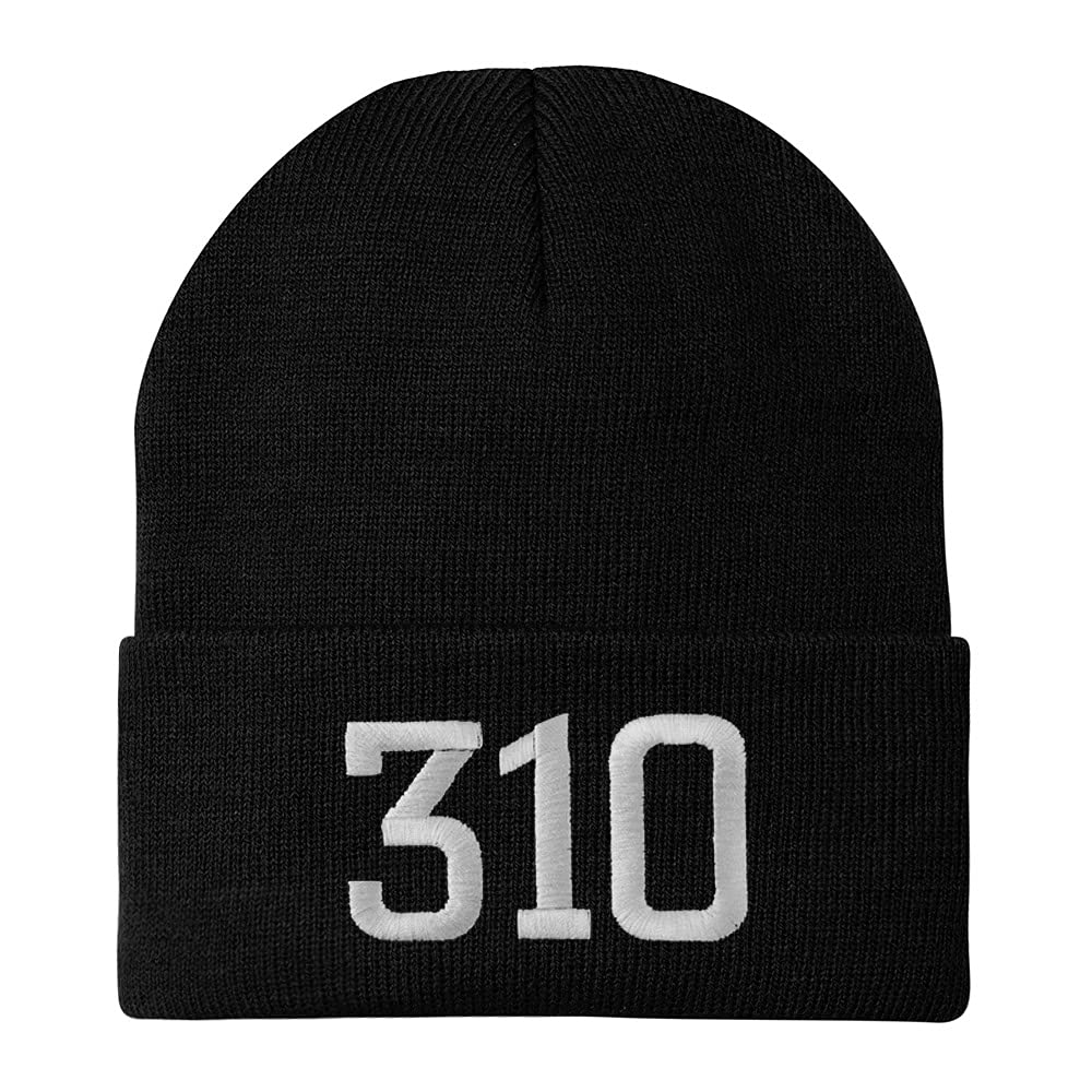 Trendy Apparel Shop Inglewood 310 Old English Embroidered Long Cuff Beanie