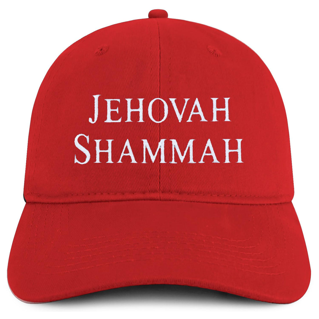 Trendy Apparel Shop Jehovah Shammah Embroidered Soft Cotton Baseball Cap